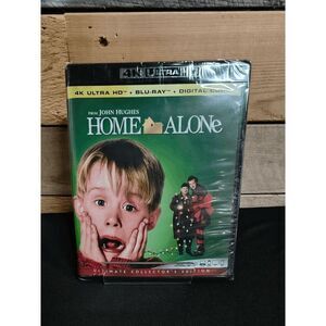 NEW & Sealed Home Alone 4K UltraHD+BluRay+Digital Code Ultimate Collector's Ed.